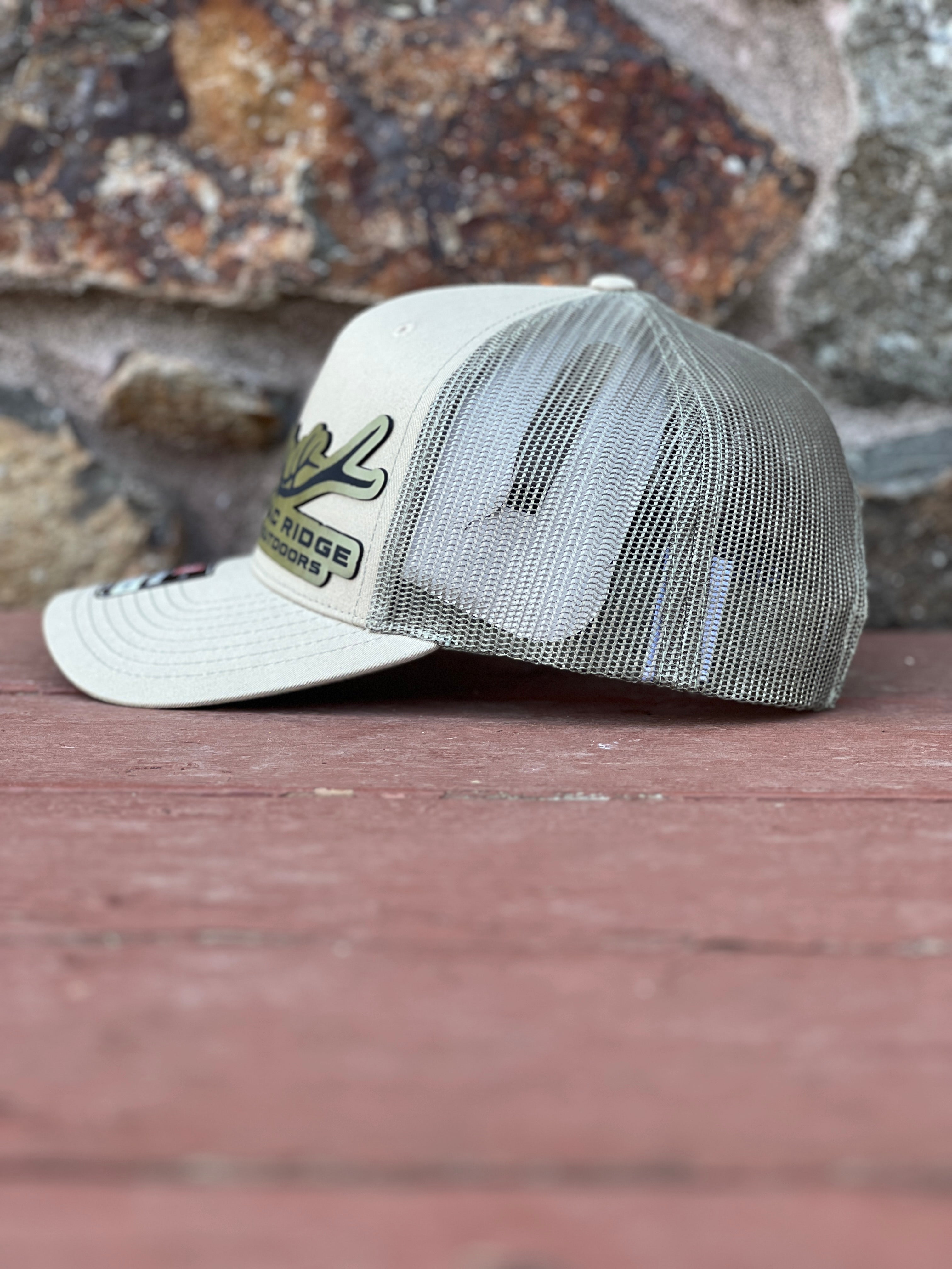 Richardson 112 Adjustable Tan/Green