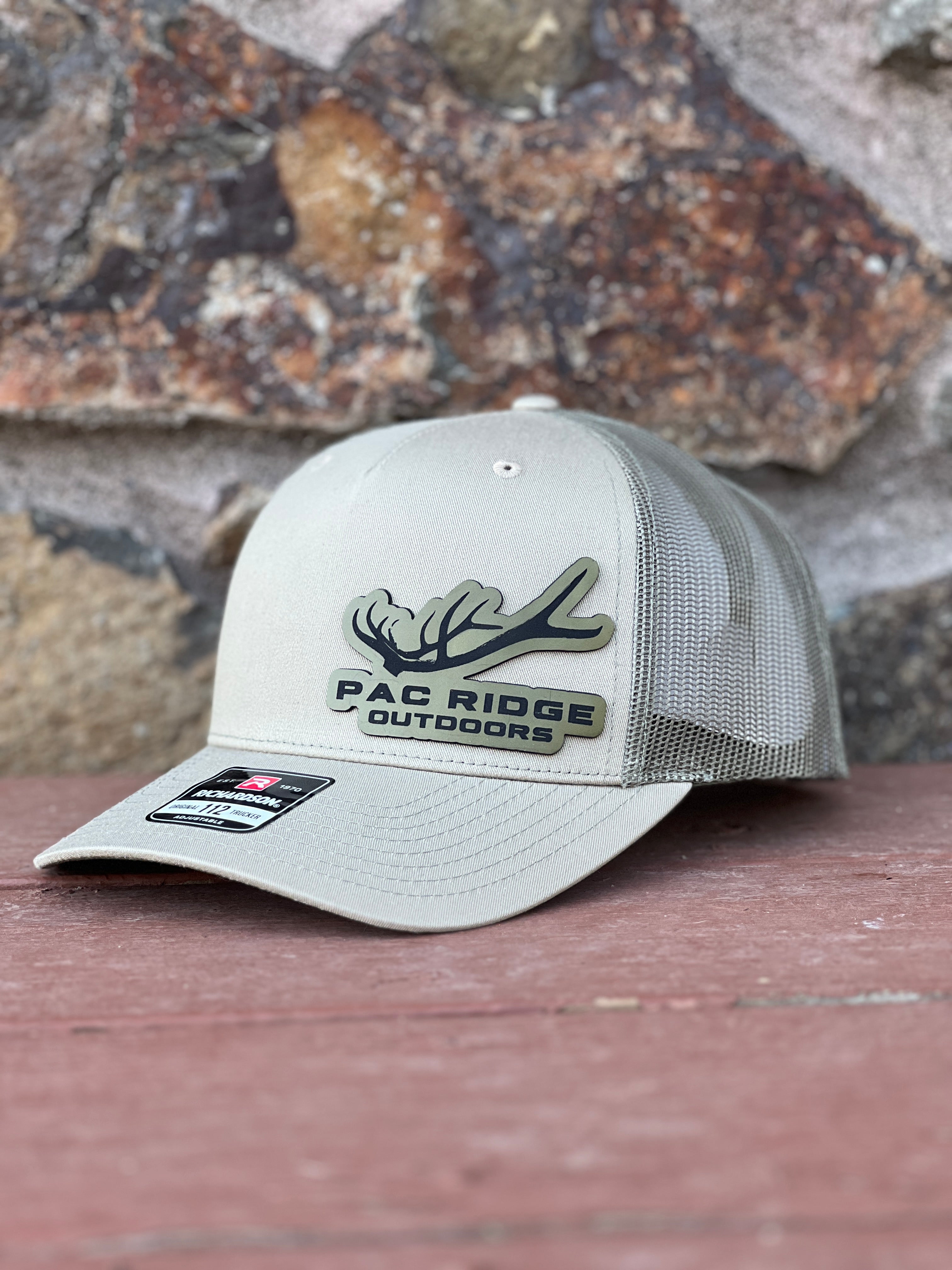 Richardson 112 Adjustable Tan/Green