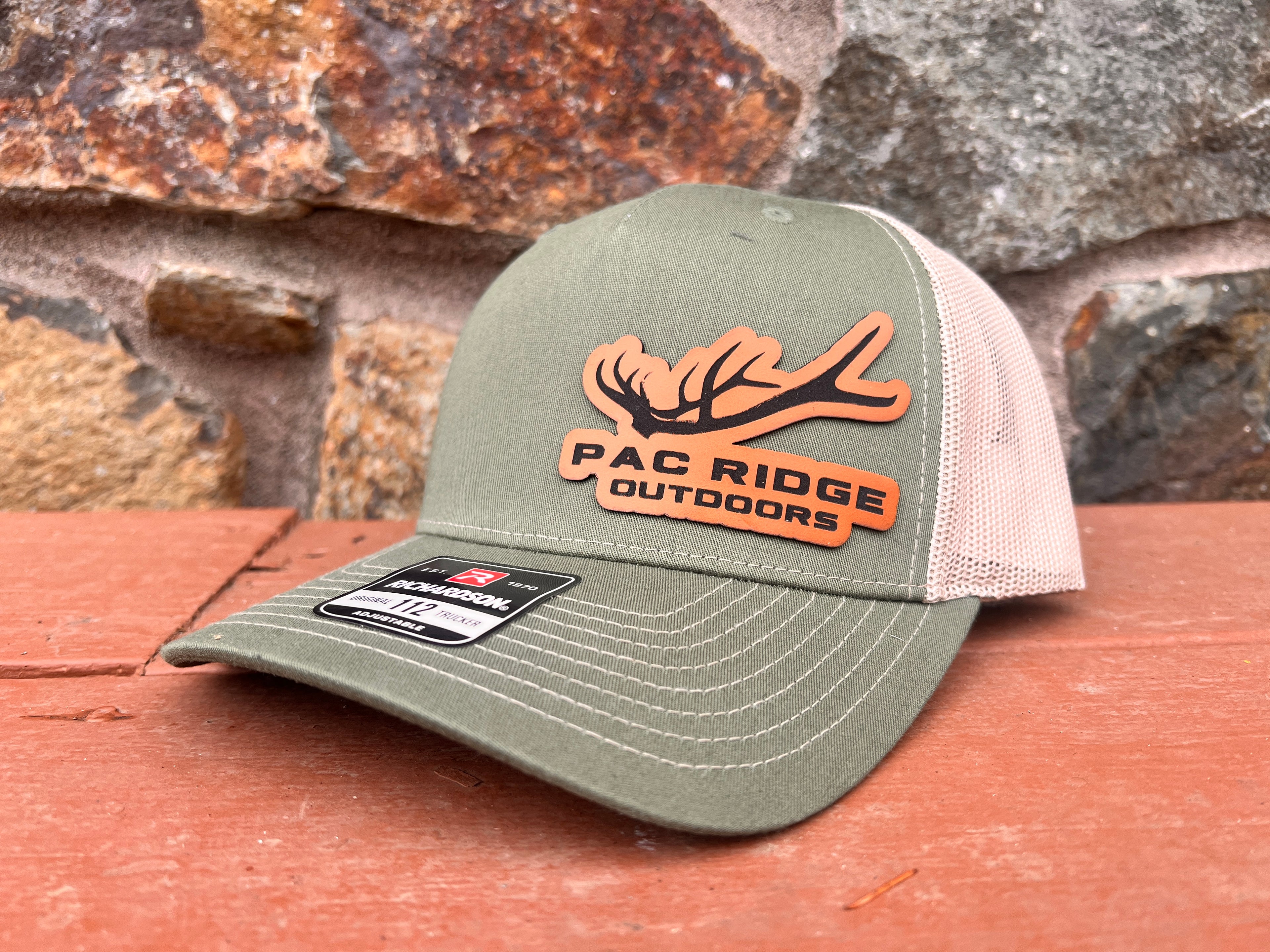 Richardson 112 Adjustable Green/Tan