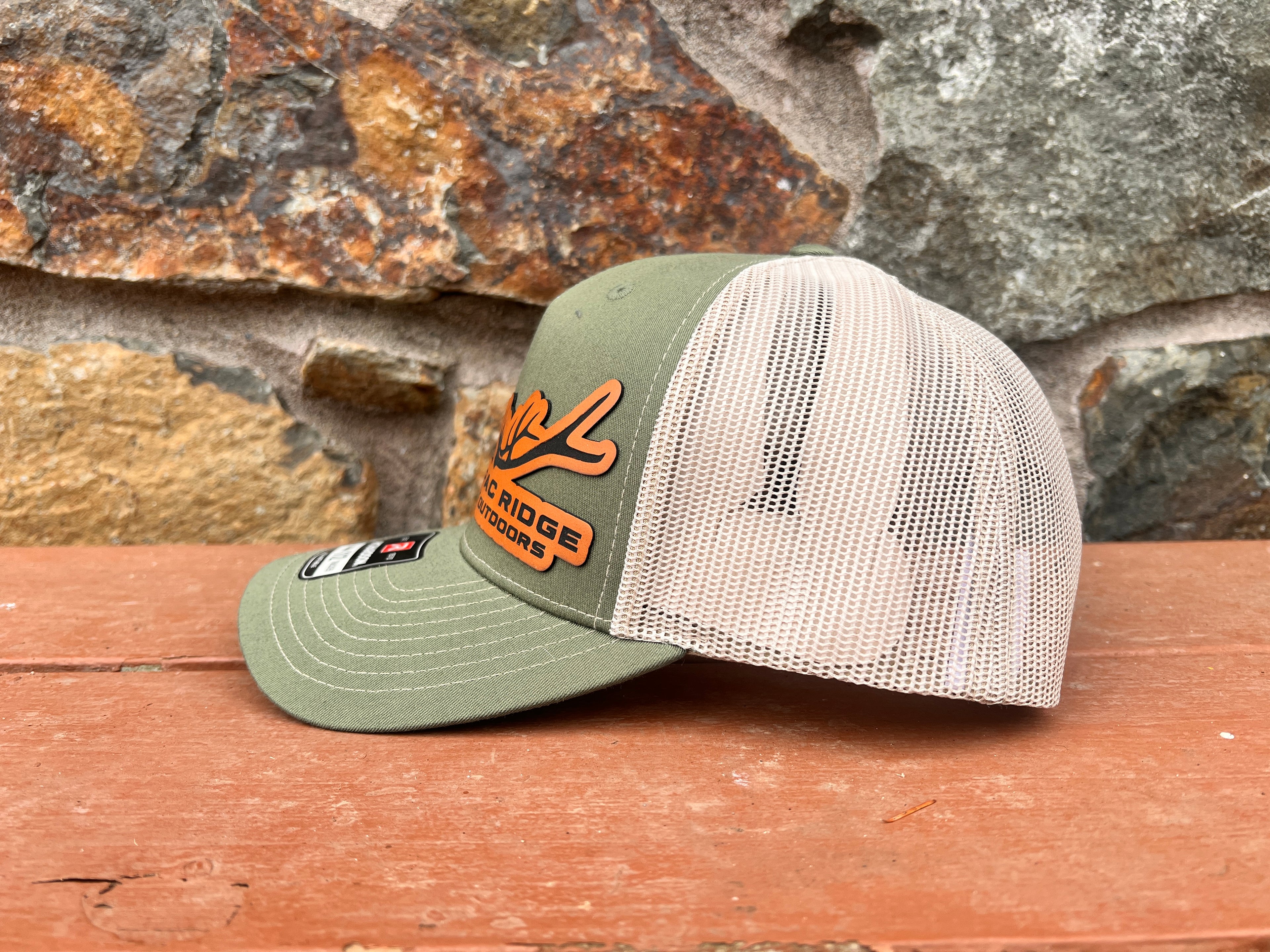 Richardson 112 Adjustable Green/Tan