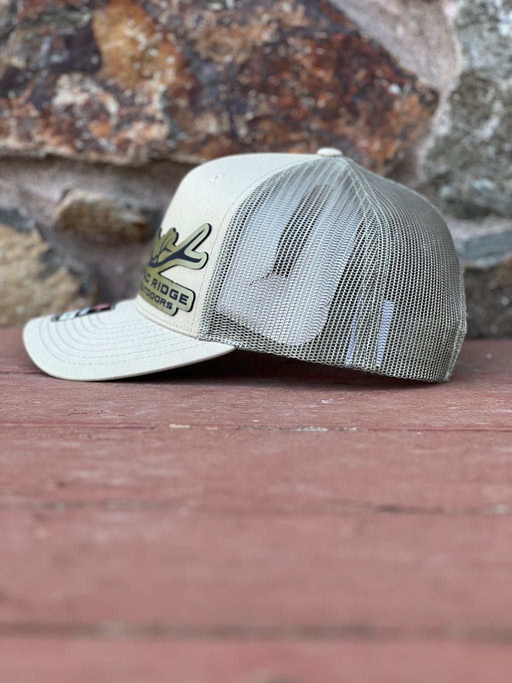 Richardson 112 Adjustable Tan/Green